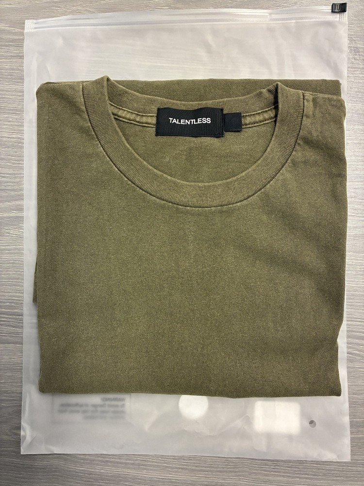 Large Size Military Green Color T-Shirt