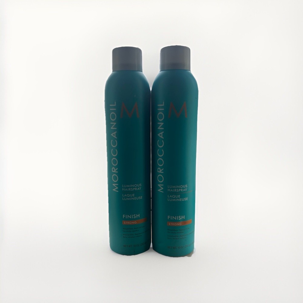 MoroccanOil Luminous Hairspray Finish Strong ( 2 Pack ) 10 Oz each