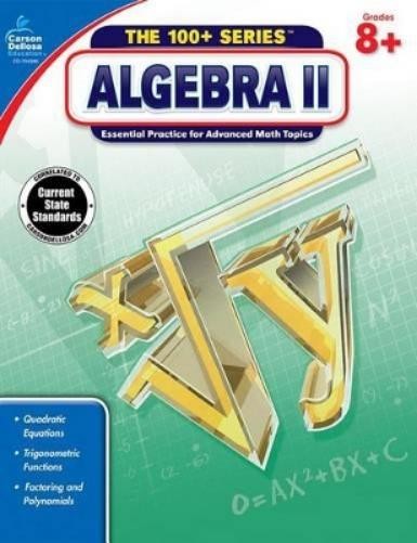 Algebra II, Grades 8 - 10 (Paperback) 100+ Series(tm)Another great item from Rarewaves USA | Free delivery!