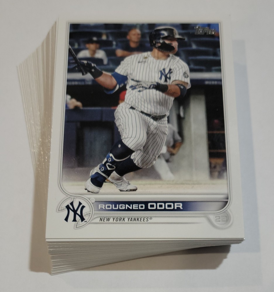 2022 Topps New York Yankees Team Set (Series 1, 2, & Update) - 40 Cards