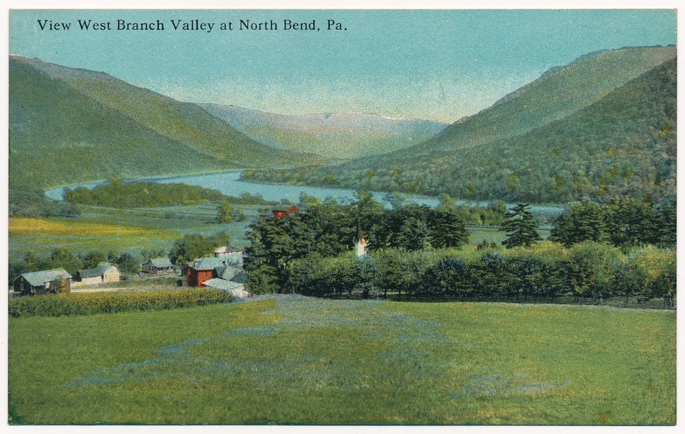 West Branch Valley, North Bend, Pennsylvania ca.1910
