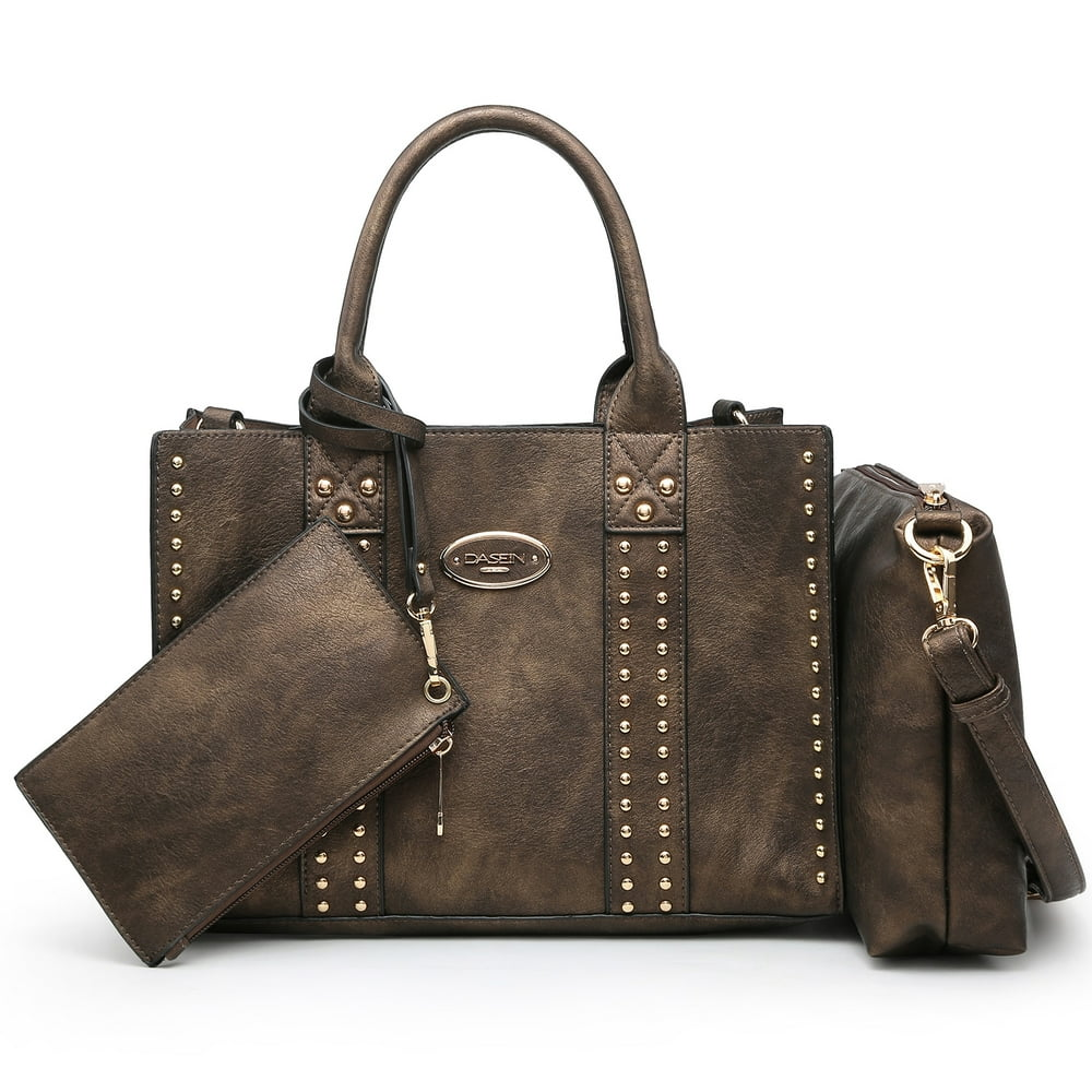 Women's 3-Piece Handbag Set - Tote, Shoulder & Work Bag Combo  