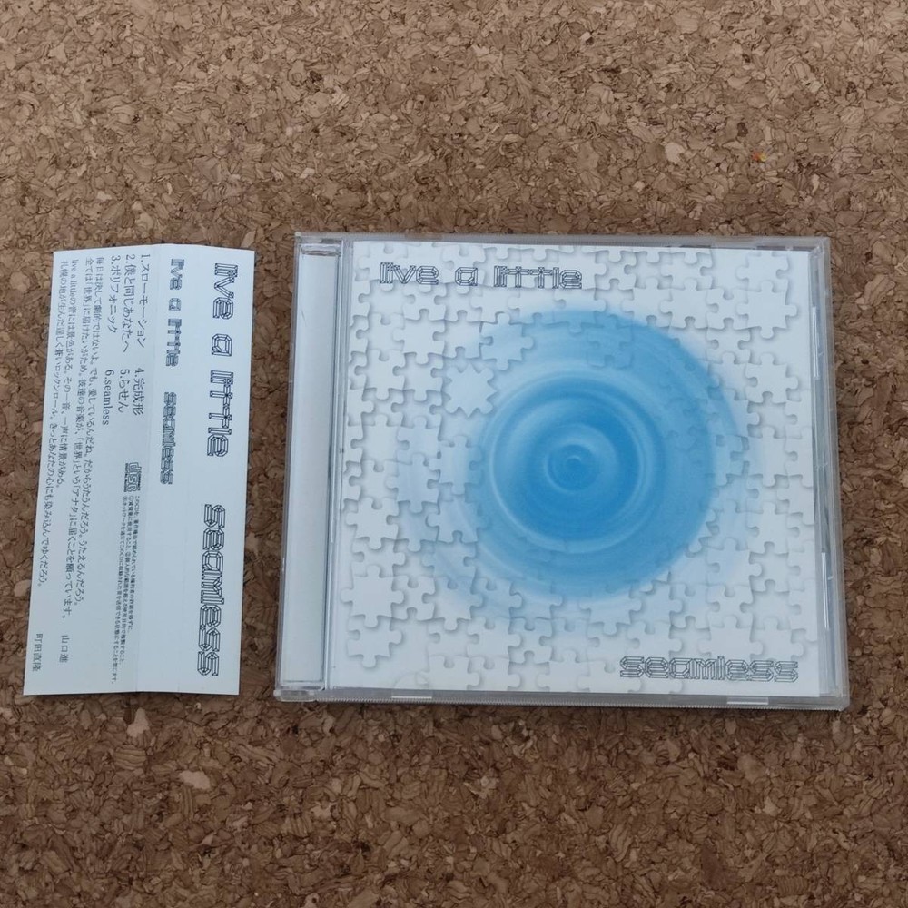Satoshi|CD with obi autographed Live a Little｜Seamiess [-] From Japan