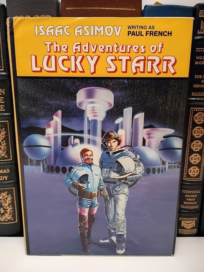 Isaac Asimov Adventures of Lucky Starr Paul French Space Ranger SFBC 1985 VG