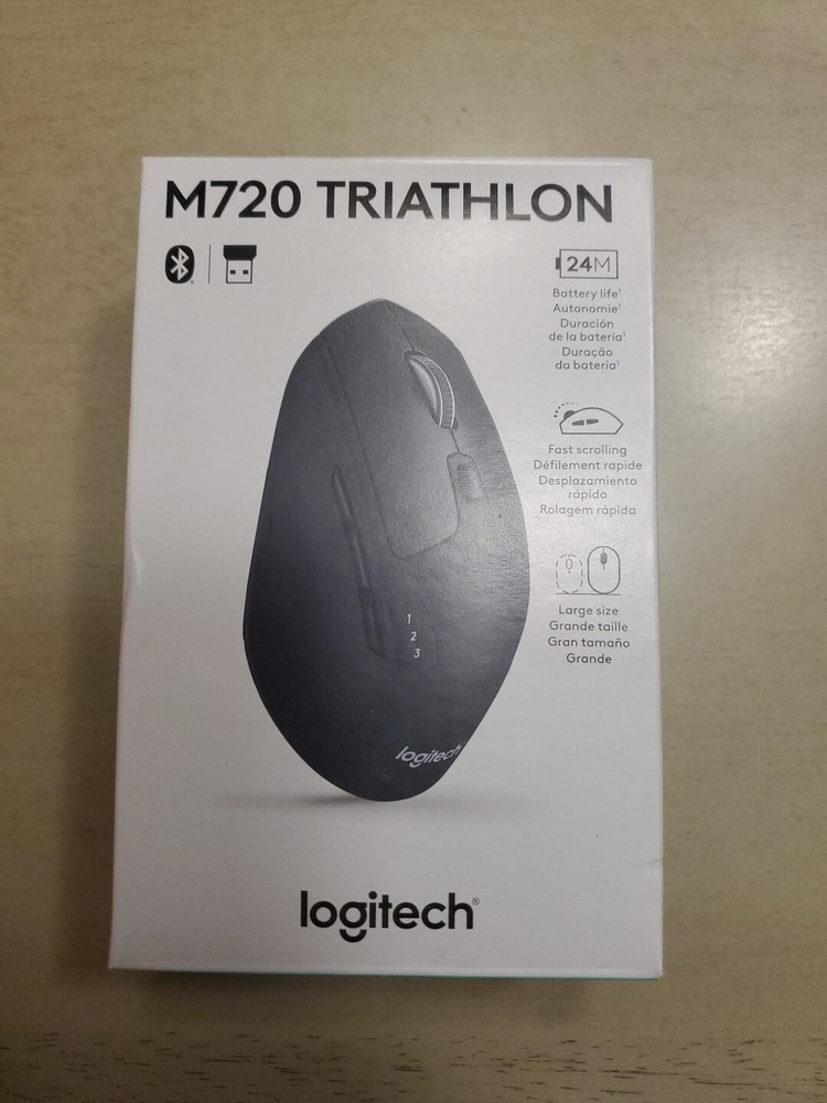 Logitech M720 Triathlon Multi-Device Wireless Mouse with Fast Free Shipping
