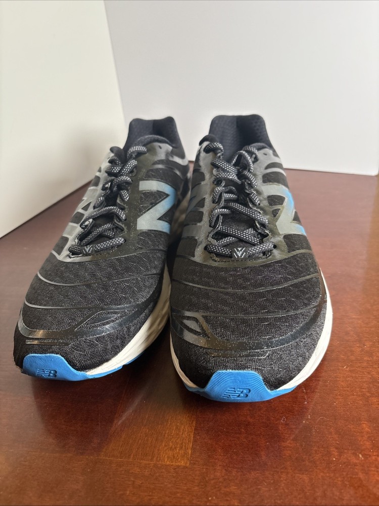NEW BALANCE FRESH FOAM BORACAY MENS SIZE 14 Black And  White RUNNING SHOES