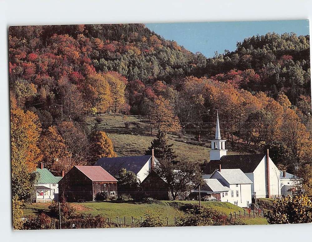 Postcard The beauty of Vermont USA