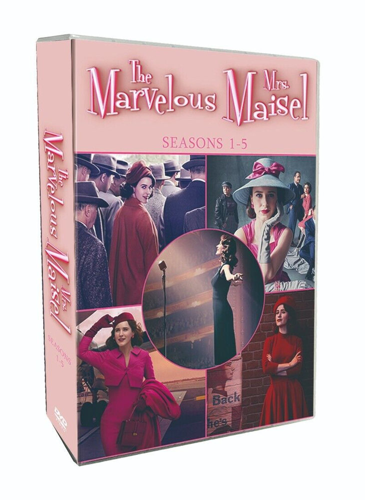 The Marvelous Mrs. Maisel Complete Series Seasons 1-5 (DVD Box Set 15-Disc) NEW