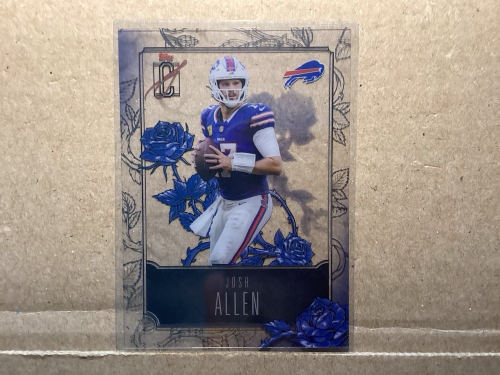 Topps 2025 Signature Class Roses Josh Allen Buffalo Bills ROSES-2 Insert. SP