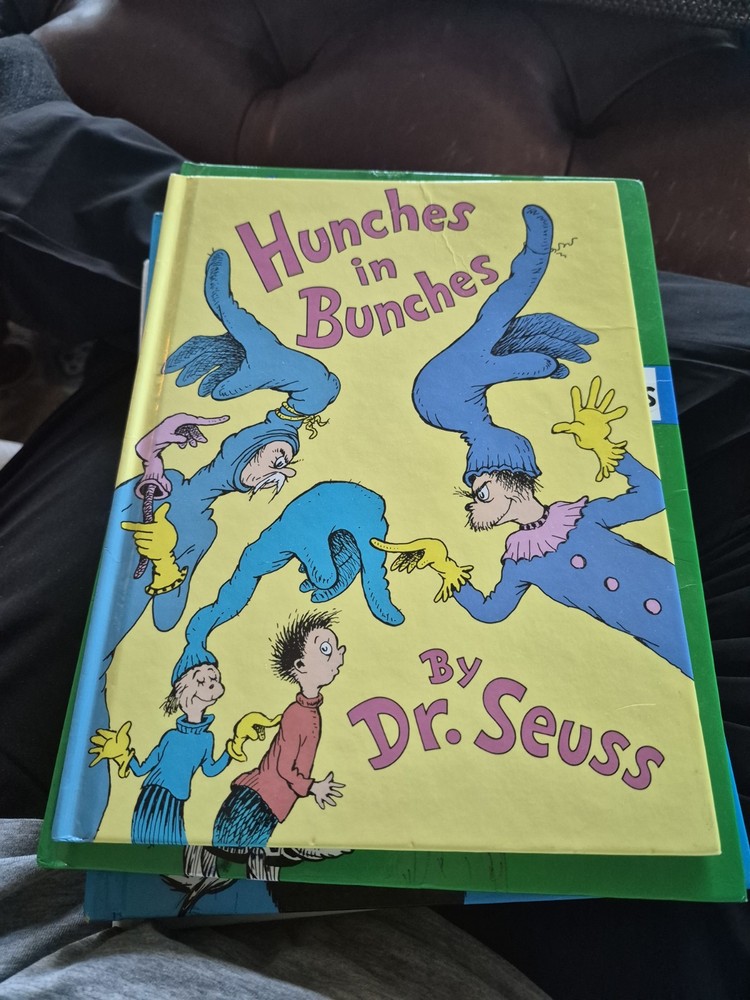 Dr. Seuss Hunches in Bunches First Edition (1982) Hardcover (free shipping!)