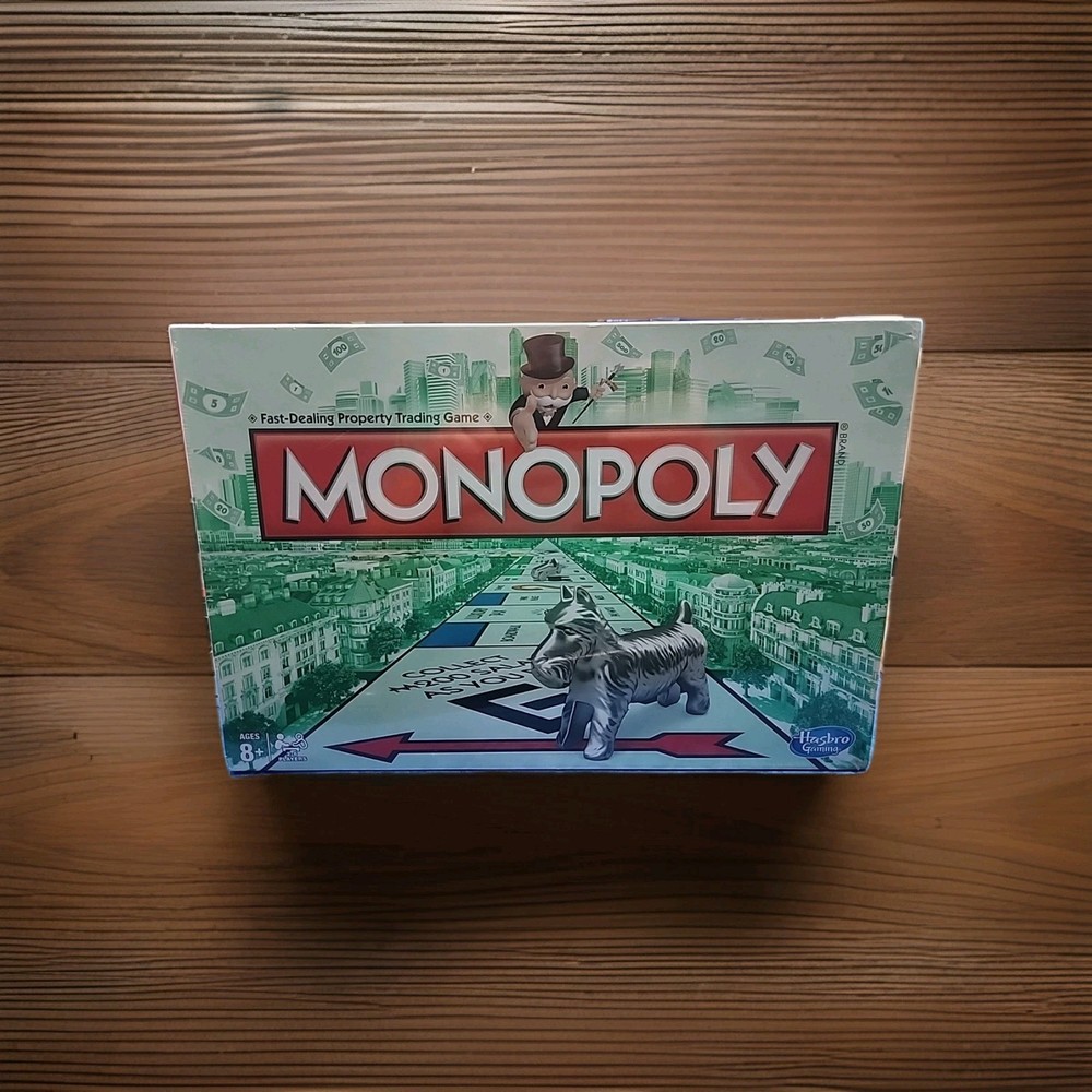 Hasbro Monopoly Classic Board Game - With Cat Token  Brand New Sealed.