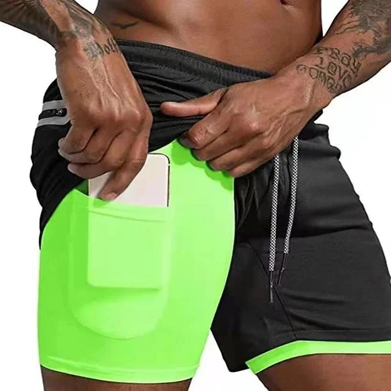 Men’s Gym Workout Running Leggings for Training Fashion Sportswear