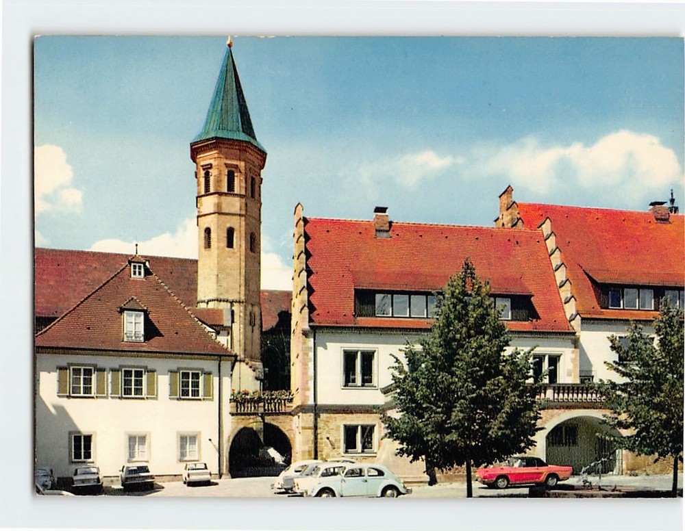 Postcard Deutschhof Heilbronn Germany