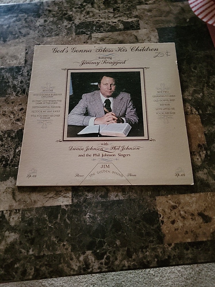 JIMMY SWAGGART: god's gonna bless his children. 33rpm Lp