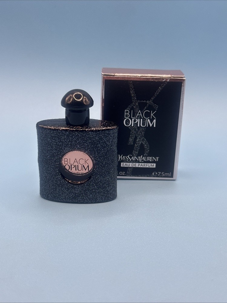 YSL YVES SAINT LAURENT BLACK OPIUM EDP 7.5ml .25fl oz PERFUME MINI NEW IN BOX