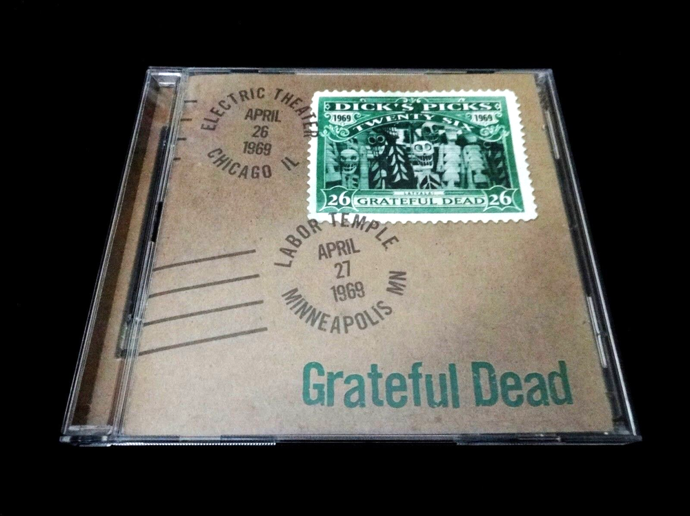 Grateful Dead Dicks Picks 26 1969 Live 2CD 1st Edition IL MN 4-26-27