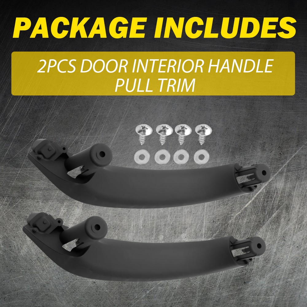4X Black Right Door Interior Inner Handle Pull Trim for BMW F25 F26 51419209216
