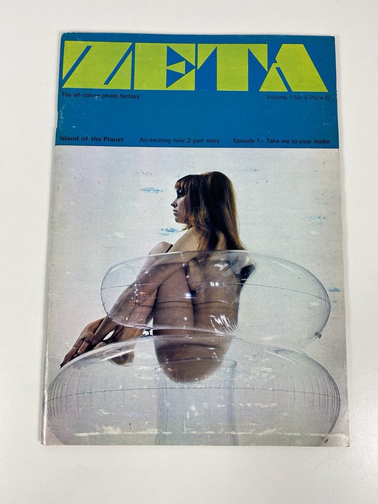Zeta Magazine Vol 1 No 5 ~ RARE ~ Vintage 60’s Erotic Photography