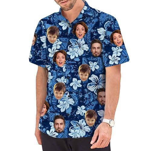 Tropical Hawaiian Personalized Hawaiian Shirt Custom Beach Vacation Gift