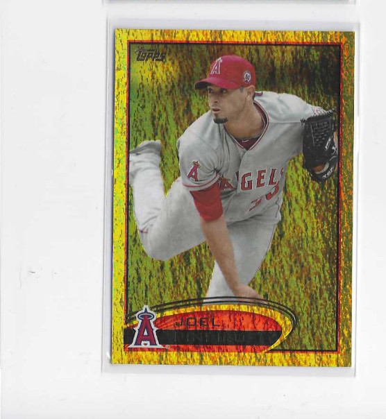 2012 Topps Gold Sparkle Joel Pineiro #267 Angels