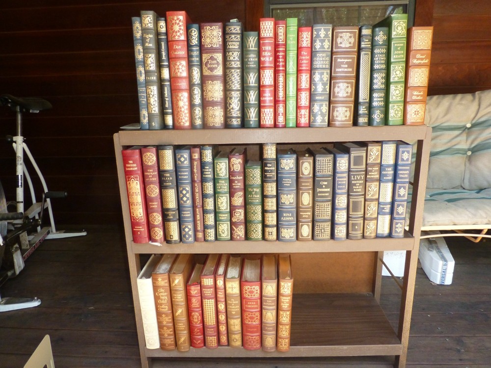46-Volume Easton Press Leather-Bound 100 Greatest Book Classics Collection (1970