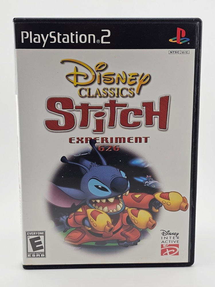 Sony Playstation 2 PS2 Disney Classics Stitch Experiment 626 CIB Cleaned Tested