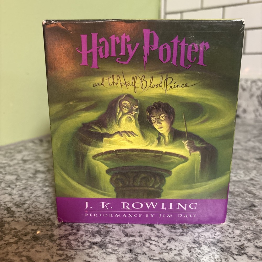 Harry Potter and the Half-Blood Prince Audiobook 17 CD J.K. Rowling Jim Dale