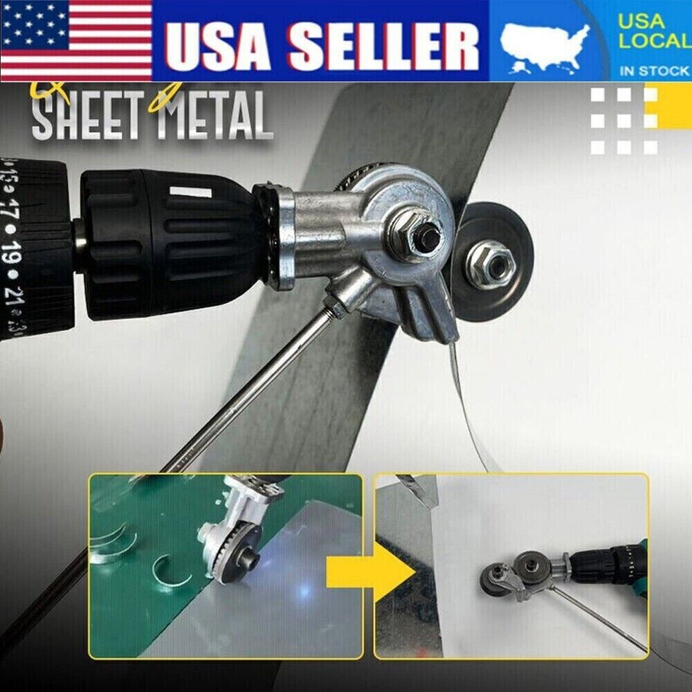 Electric Drill Shears Plate Cutter Metal Sheet Cutter Nibbler Saw Cutting Tool