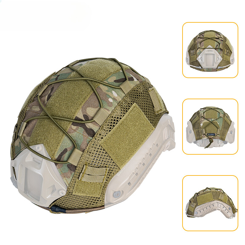 Tactical Helmet Cover for Paintball Airsoft and Wargame Gear