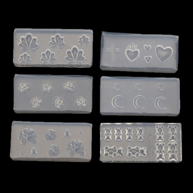 Animals Template Resin Casting Molds Jewelry Filling Tool DIY Silicone Molds