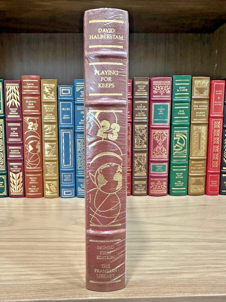 Playing For Keeps: Michael Jordan - (Sealed) - Franklin Library Signed 1St Ed