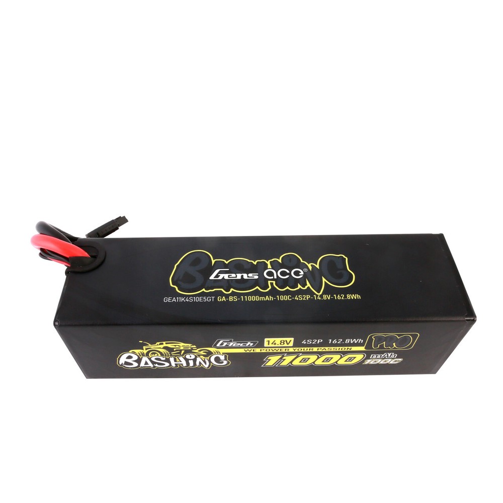 Gens Ace Bashing G-Tech 11000mah 14.8V 100C 4S Lipo Battery EC5 For ARRMA Car US-image