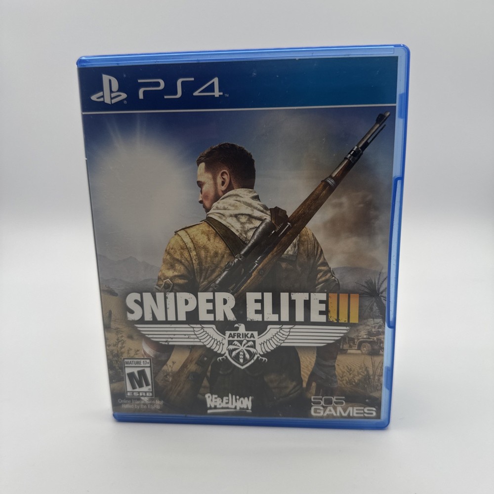 Sniper Elite III (Sony PlayStation 4, 2014) CIB Tested Working Free Shipping