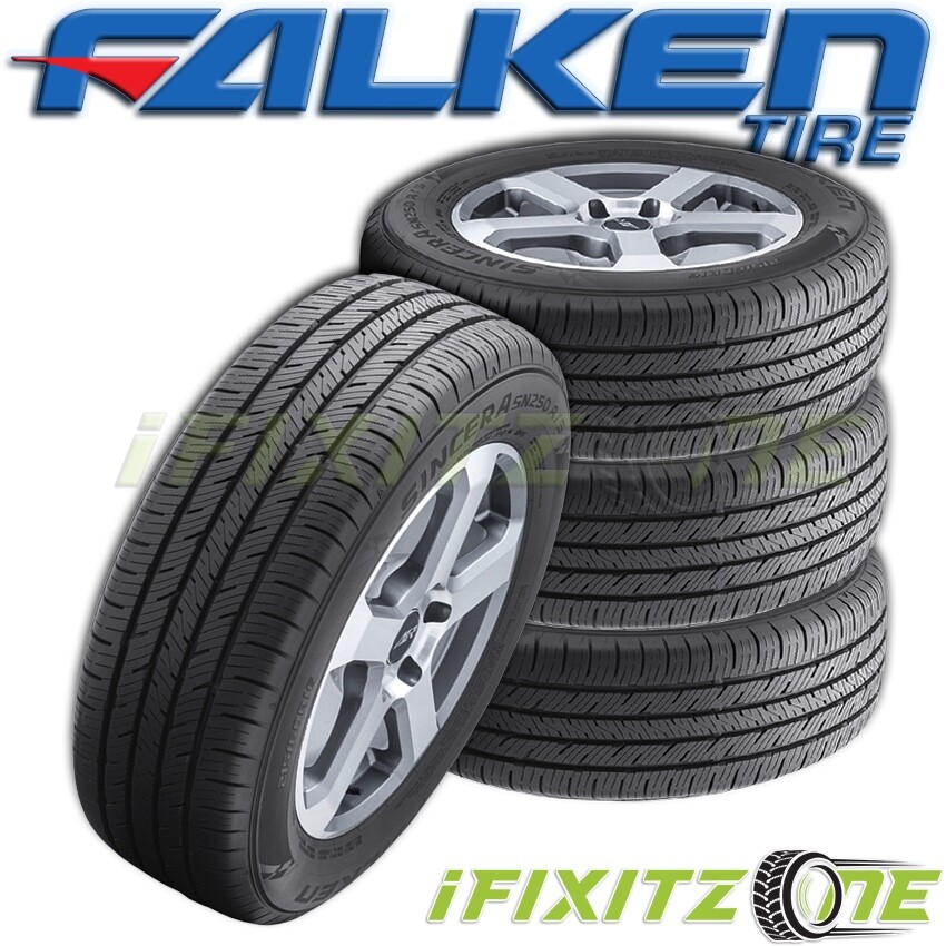 4 Falken Sincera SN250 A/S All-Season 215/55R16 97H XL Tire 75000 mile Warranty