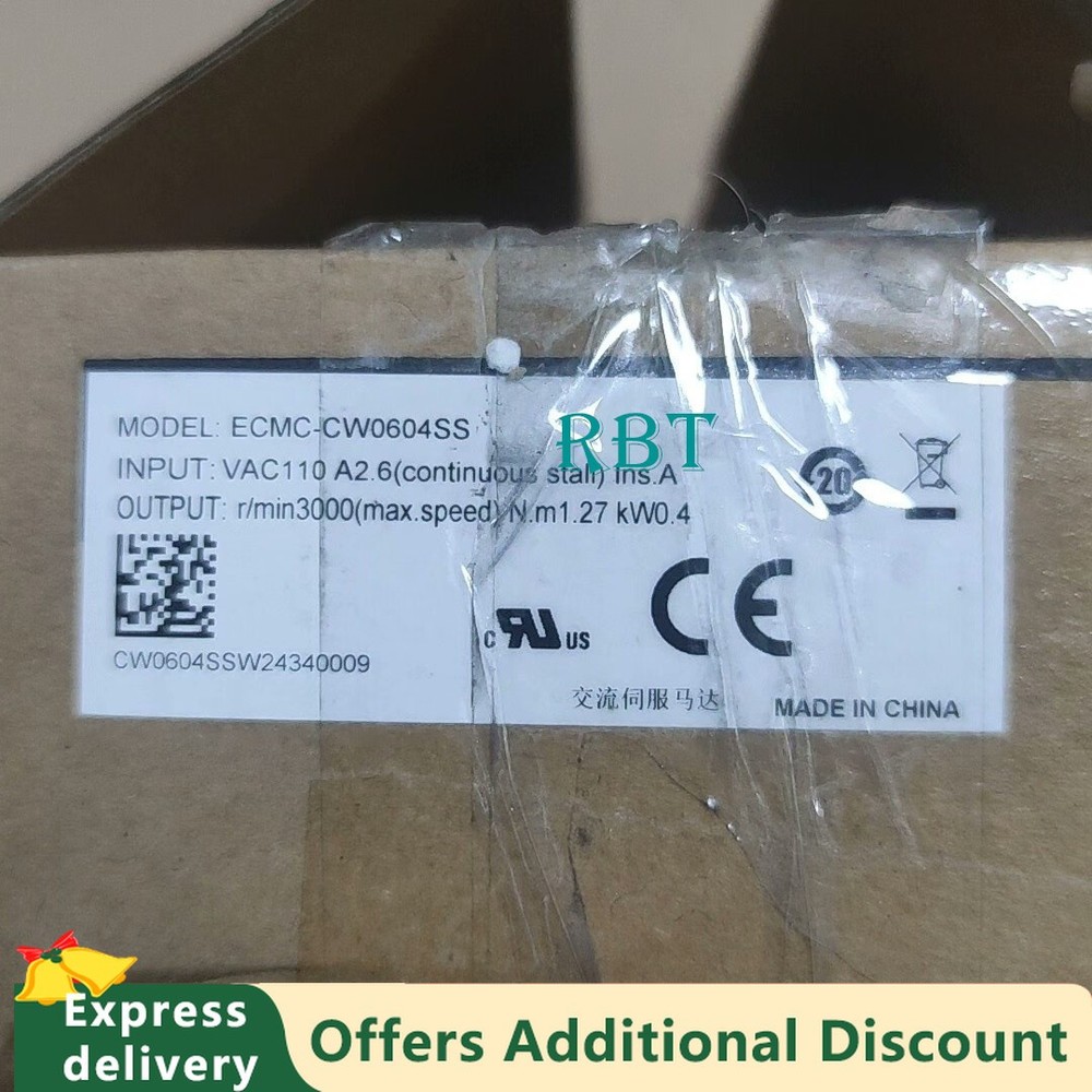 DELTA ECMC-CW0604SS Servo Motor brand new