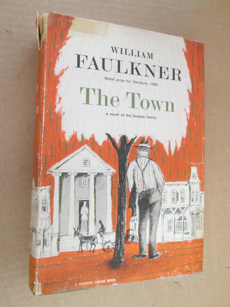 William Faulkner THE TOWN 1st Edition in jacket