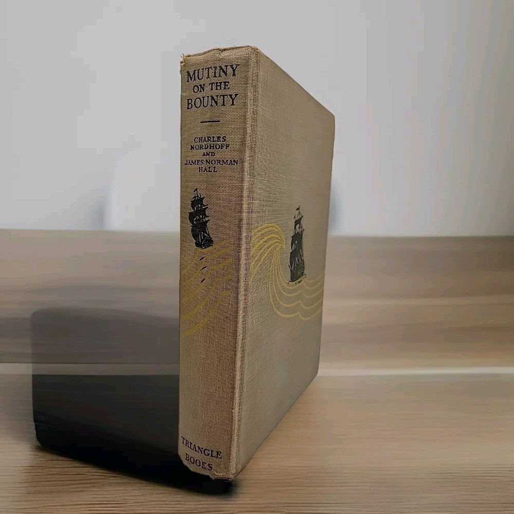 Mutiny on the Bounty 1934? by Charles Nordhoff HC Triangle Books FX