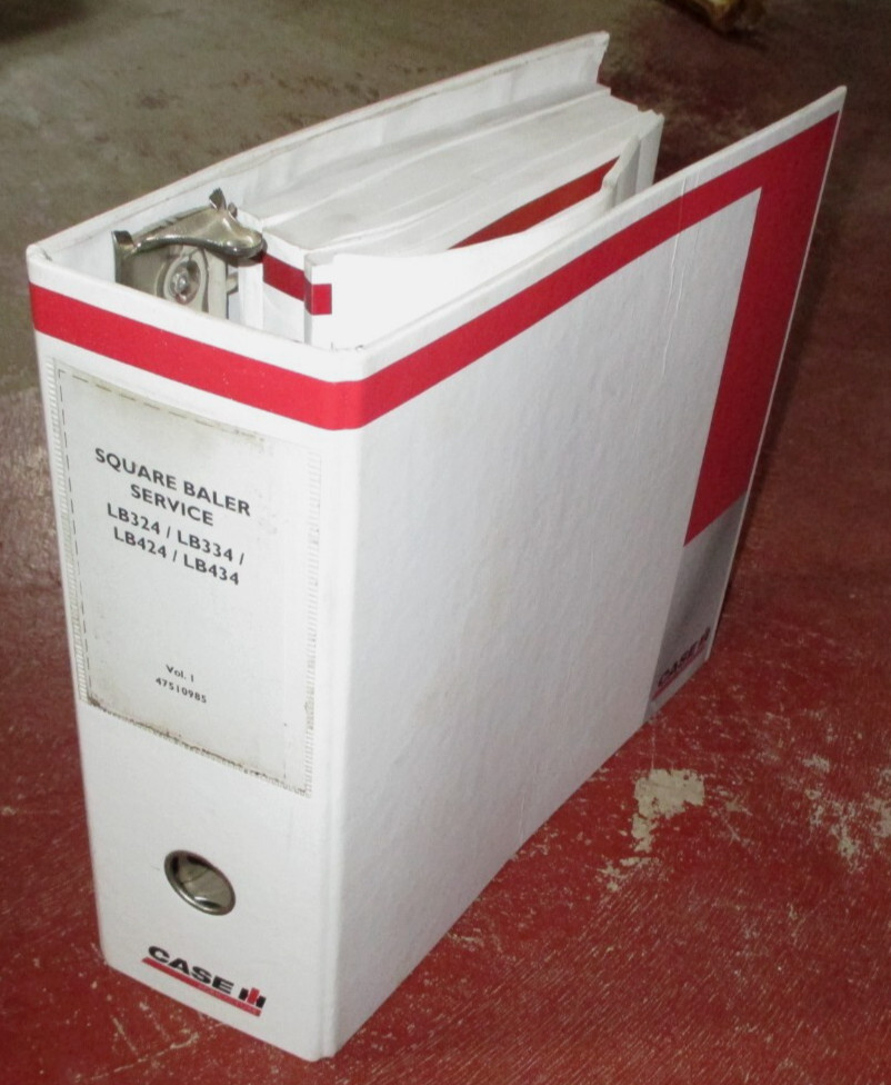 Case IH LB324 LB334 LB424 LB434 Square Baler Service Repair Manual 2013 ORIGINAL
