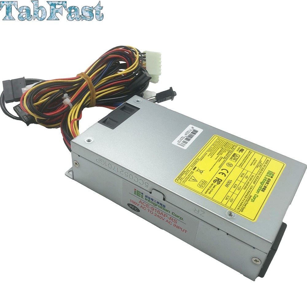1Pc IEI ACE-916AP-RS Industrial power supply 1U150W AT100VAC TO 240 AC INP UT