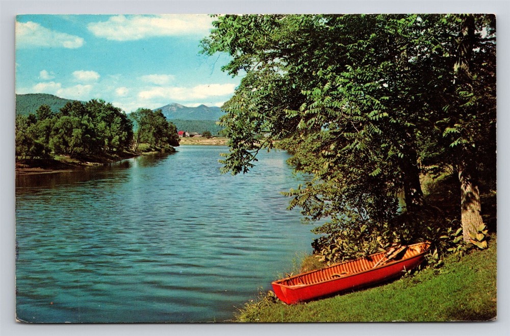 Greetings from Middletown New York Vintage NY Postcard Lake View Delaware County