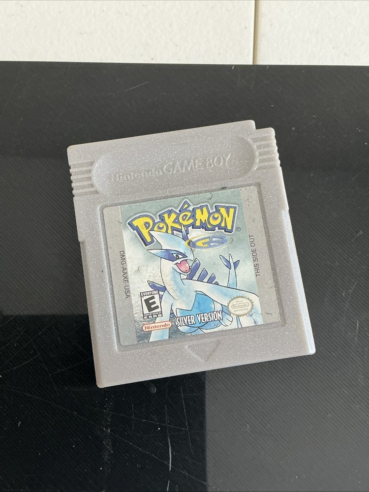 Pokemon Silver Gameboy Color [Authentic – New Save Battery] GBC Cartridge Only