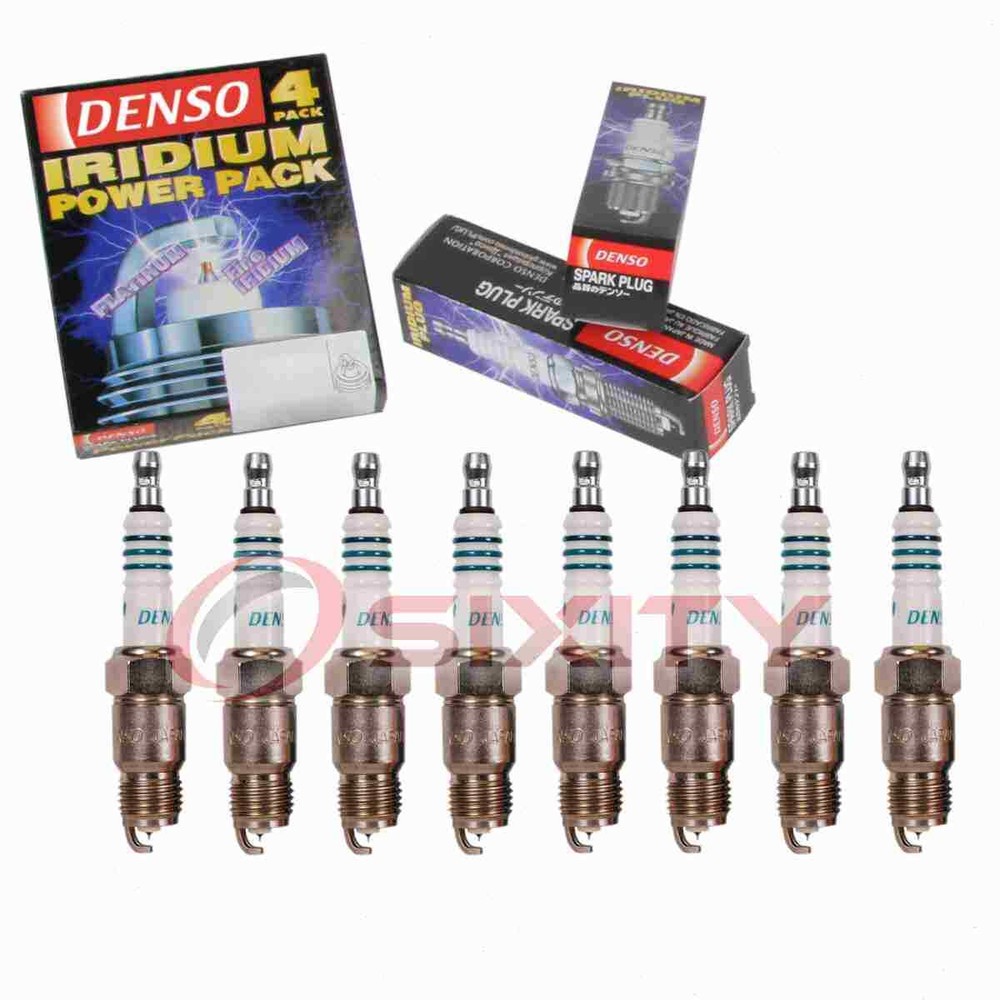 8 pc Denso Iridium Power Spark Plugs for 1973-1985 Lincoln Continental 5.0L kg
