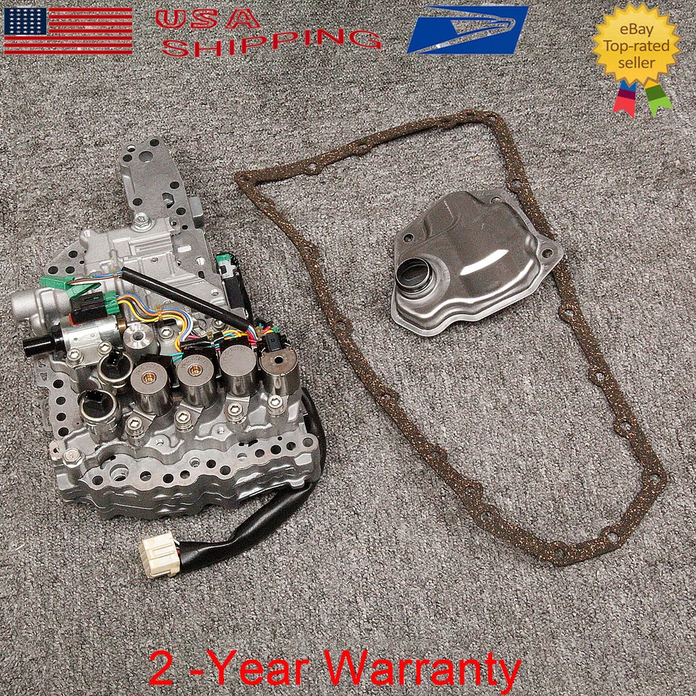 JF011E Transmission Valve Body w/ Solenoids & Filter Kit For Nissan Mitsubishi