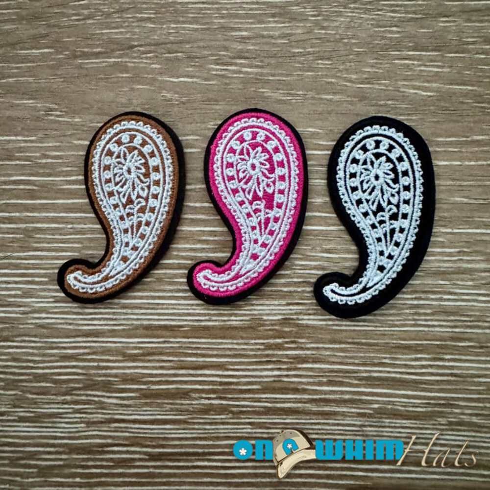 Filler Paisley Iron-On Patch