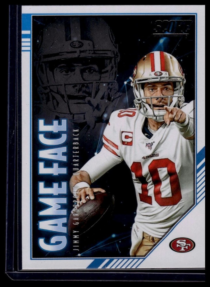 2020 Score Jimmy Garoppolo Game Face GF-JG Football Card