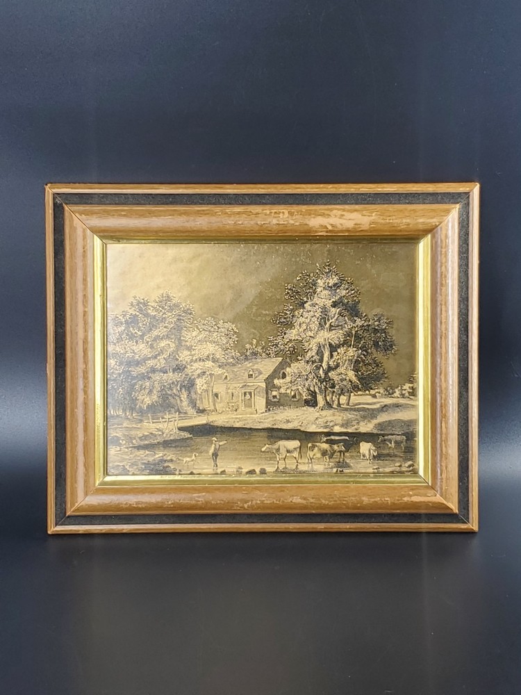 Vintage Currier and Ives 8½