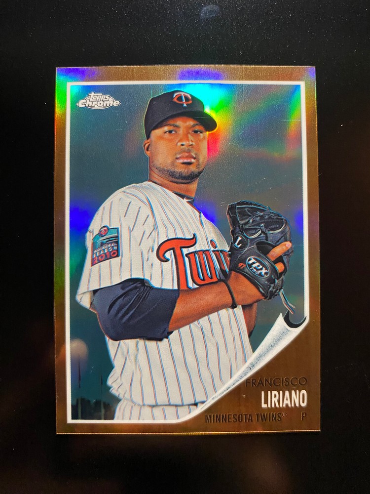 FrancisCO LIRIANO 078/562 Heritage Chrome Refractor #C172 Twins Rare Baseball Card
