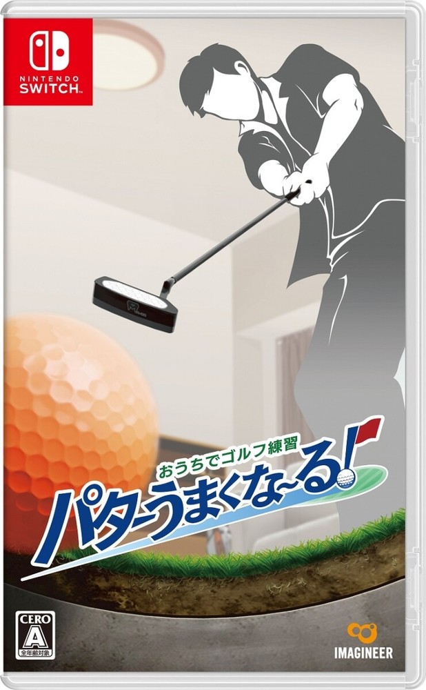 Unopened SW Let's Train Golf Get Better with Putter! Nintendo Switch Imagineer