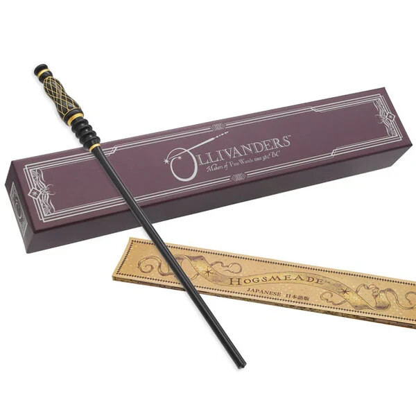 Harry Potter Ebony Unicorn Hair Magical Wand Japan New
