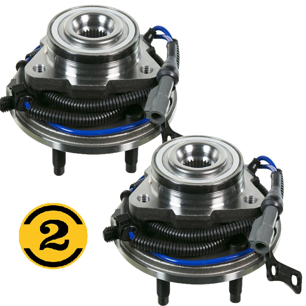 Front Wheel Bearing Hub Set for 2006-10 Ford Explorer Mercury Mountaineer H22 IN